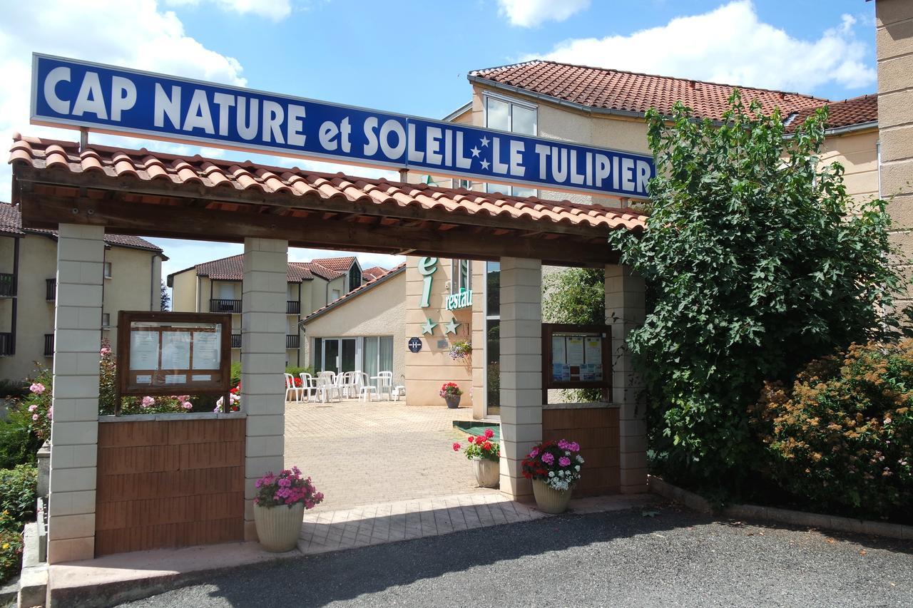 Hôtel Le Tulipier Cransac Exterior foto