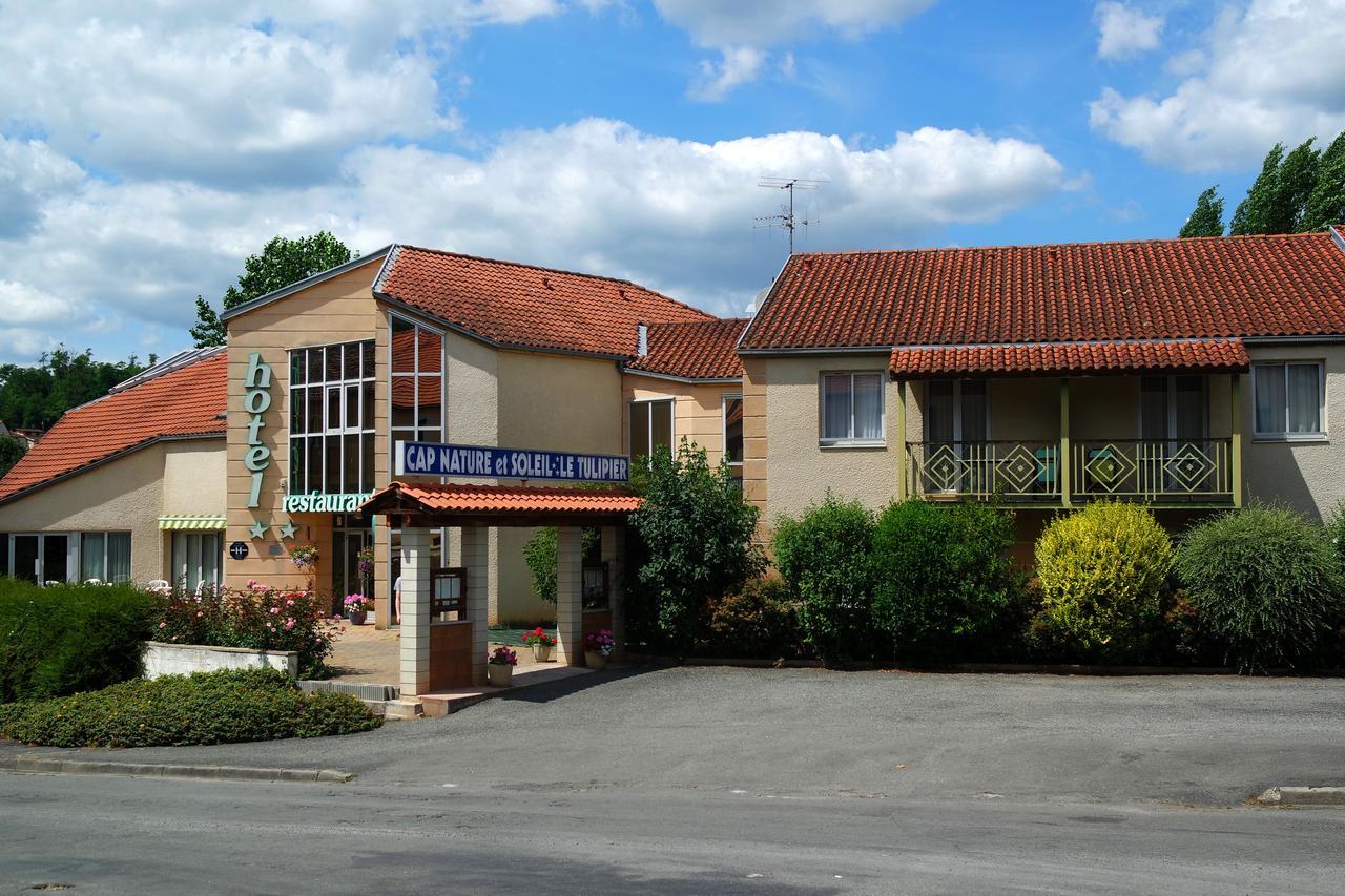 Hôtel Le Tulipier Cransac Exterior foto